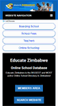 Mobile Screenshot of educatezimbabwe.com